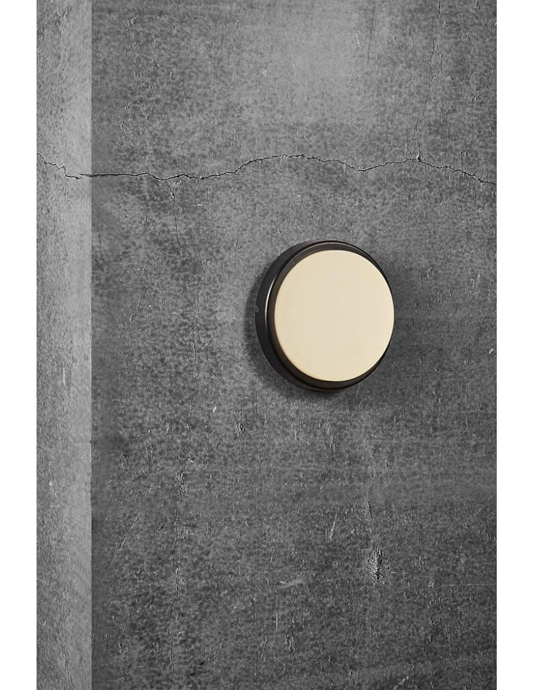 NORDLUX CUBA_OUT Lampa Ścienna LED Plastik Czarny 2019161003