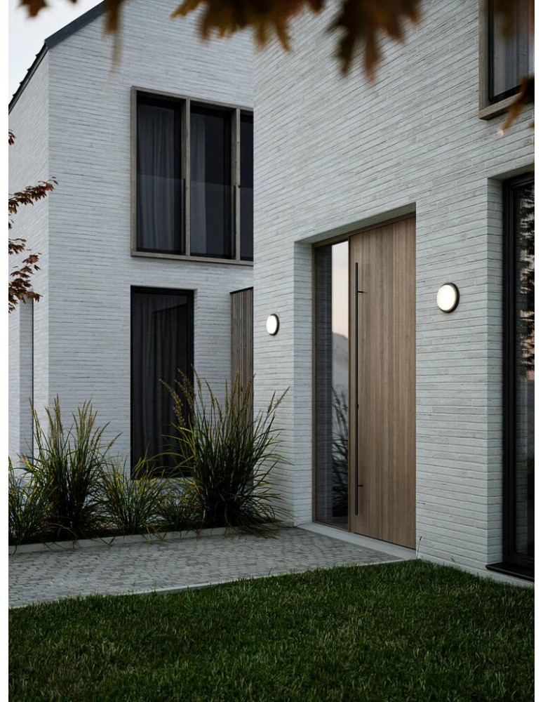 NORDLUX CUBA_OUT Lampa Ścienna LED Plastik Czarny 2019161003