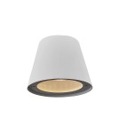 Kinkiety zewnętrzne - NORDLUX ALERIA Lampa Ścienna GU10 35W Metal Biały 2019131001 - product 1