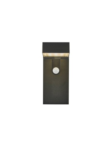 NORDLUX ALYA Lampa Ścienna Solar Led Plastik Czarny 2118231003