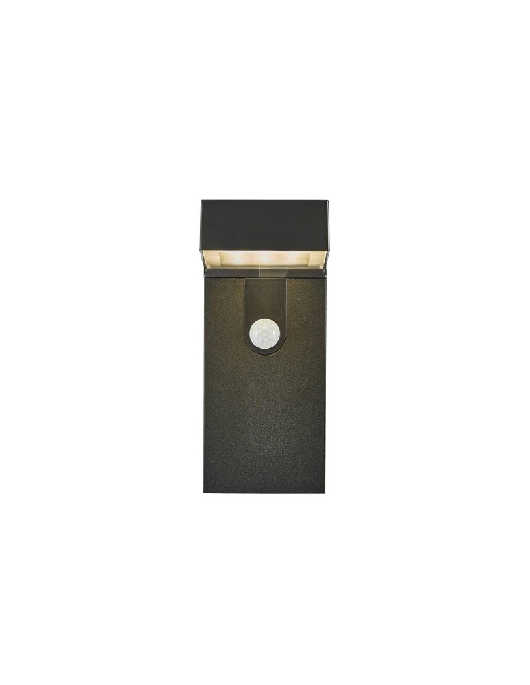 NORDLUX ALYA Lampa Ścienna Solar Led Plastik Czarny 2118231003