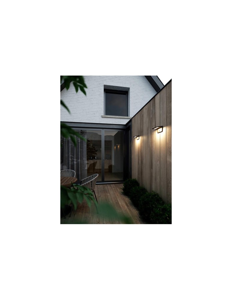 NORDLUX AGENA Lampa Ścienna Solar Led Plastik 2118221003
