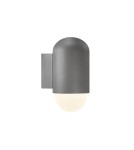 NORDLUX HEKA Lampa Ścienna E27 15W Aluminium Szary 2118211050 NORDLUX HEKA Lampa Ścienna E27 15W Aluminium Szary 2118211050