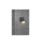 NORDLUX HEKA Lampa Ścienna E27 15W Aluminium Szary 2118211050 NORDLUX HEKA Lampa Ścienna E27 15W Aluminium Szary 2118211050