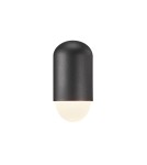 Kinkiety zewnętrzne - NORDLUX HEKA Lampa Ścienna E27 15W Aluminium Czarny 2118211003 - product 3