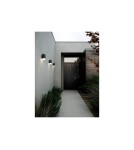 Kinkiety zewnętrzne - NORDLUX HEKA Lampa Ścienna E27 15W Aluminium Czarny 2118211003 - product 5