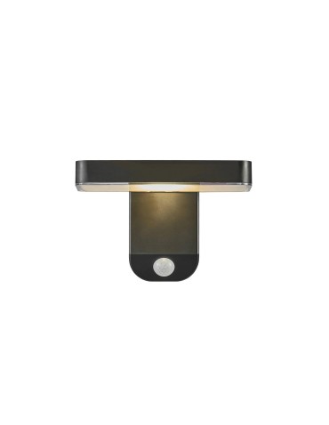 NORDLUX RICA Lampa Ścienna Solar Led Plastik Czarny 2118161003
