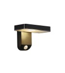 Lampy solarne - NORDLUX RICA Lampa Ścienna Solar Led Plastik Czarny 2118161003 - product 2