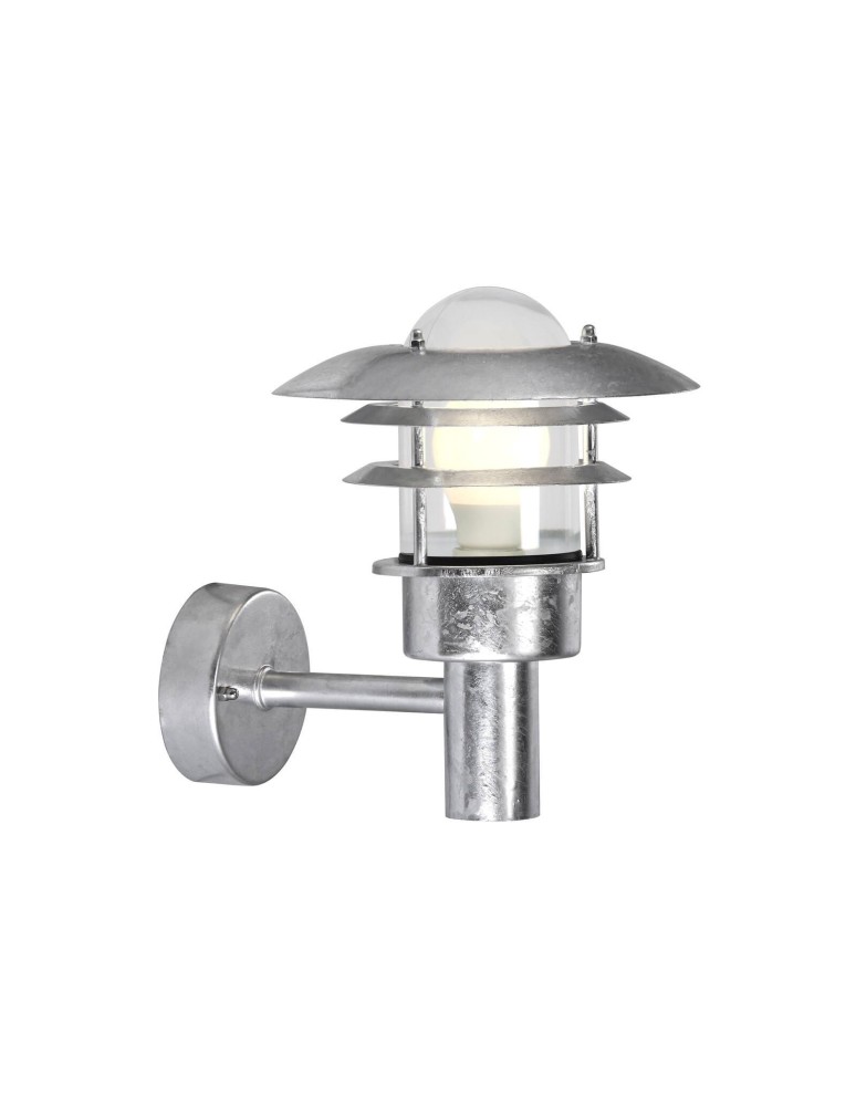 NORDLUX LONSTRUP Lampa Ścienna E27 60W Srebrny 71431031 NORDLUX LONSTRUP Lampa Ścienna E27 60W Srebrny 71431031