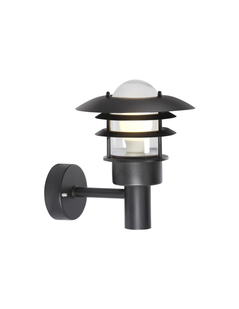 NORDLUX LONSTRUP Lampa Ścienna E27 60W Czarny 71431003