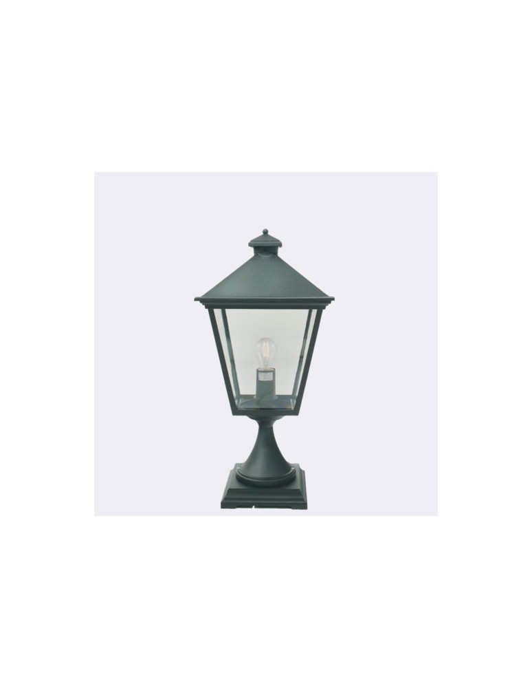 Lampy ogrodowe stojące - Norlys London 47cm 1xE27 Stojąca IP65 Czarny 484B - produkt kolory-swiatla.pl 1