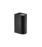 Kinkiety zewnętrzne - NORDLUX ASBOL Lampa Ścienna LED Aluminium Czarny 84971003 - product 1
