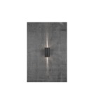 Kinkiety zewnętrzne - NORDLUX ASBOL Lampa Ścienna LED Aluminium Czarny 84971003 - product 3