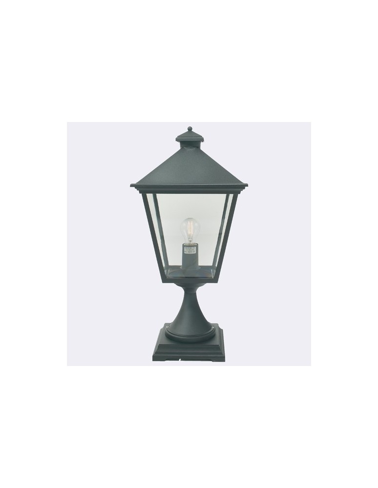 Lampy ogrodowe stojące - Norlys London BIG 64cm 1xE27 Stojąca  IP65 Czarny 494B - produkt kolory-swiatla.pl 1