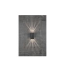 Kinkiety zewnętrzne - NORDLUX ASBOL Lampa Ścienna LED Aluminium Czarny 84971003 - product 4