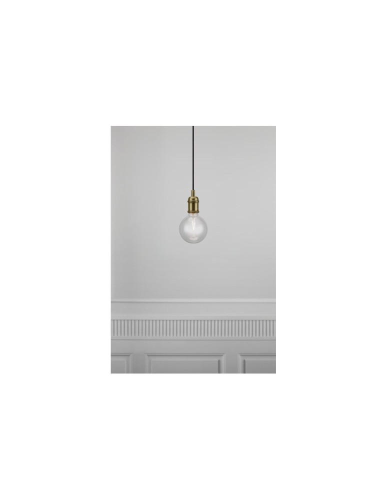 NORDLUX AVRA Lampa Wisząca E27 60W Metal Mosiądz 84800025 NORDLUX AVRA Lampa Wisząca E27 60W Metal Mosiądz 84800025