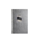Kinkiety zewnętrzne - NORDLUX KINVER Lampa Ścienna LED Metal Czarny 84181003 - product 2