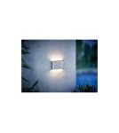 Kinkiety zewnętrzne - NORDLUX KINVER Lampa Ścienna LED Metal Biały 84181001 - product 3