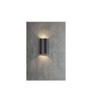 Kinkiety zewnętrzne - NORDLUX ROLD Lampa Ścienna LED Metal Czarny 84141003 - product 2