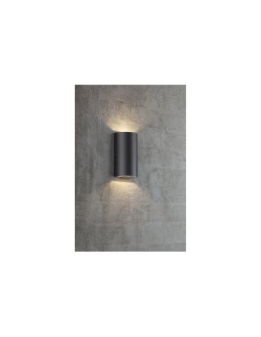 NORDLUX ROLD Lampa Ścienna LED Metal Czarny 84141003 - produkt 2