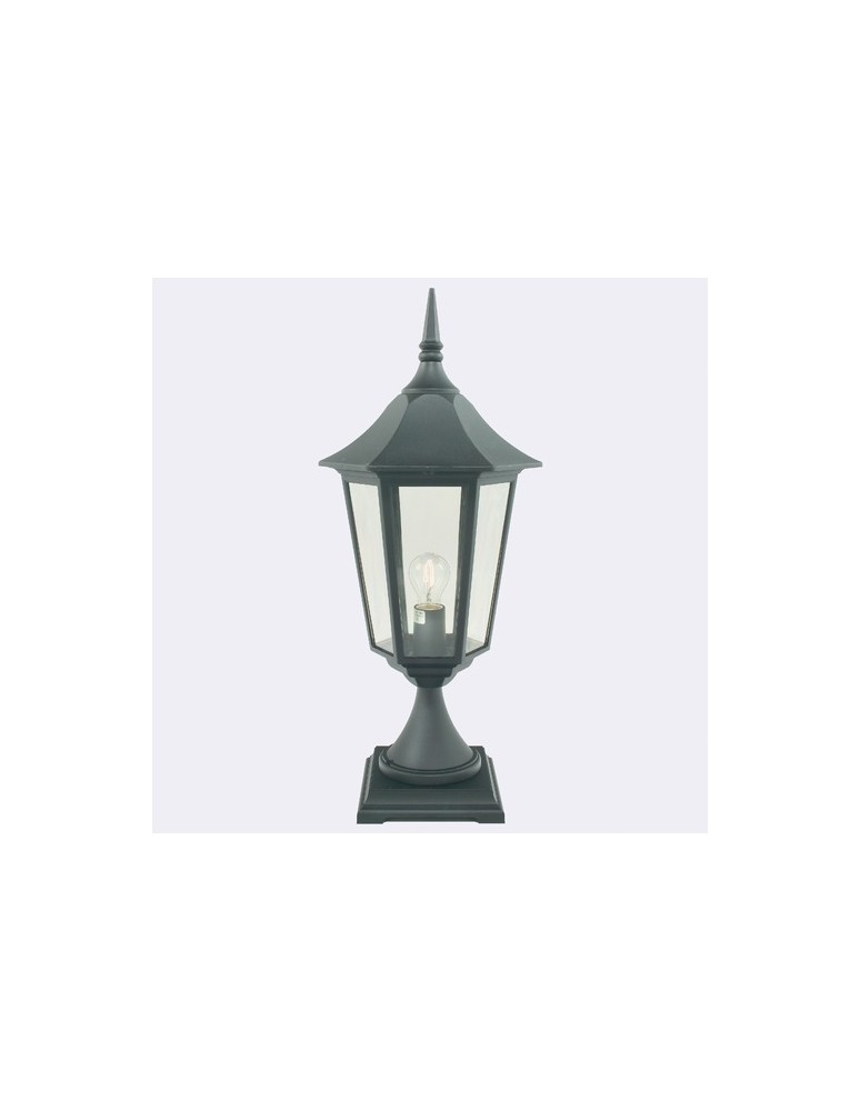 Lampy ogrodowe stojące - Norlys Modena BIG 73cm 1xE27 Stojąca IP65 Czarny 384B - produkt kolory-swiatla.pl 1