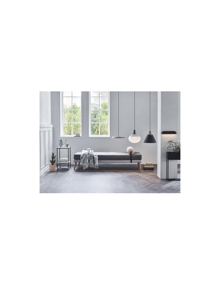 NORDLUX FRONT Lampa Ścienna LED Metal Czarny 84091003 NORDLUX FRONT Lampa Ścienna LED Metal Czarny 84091003