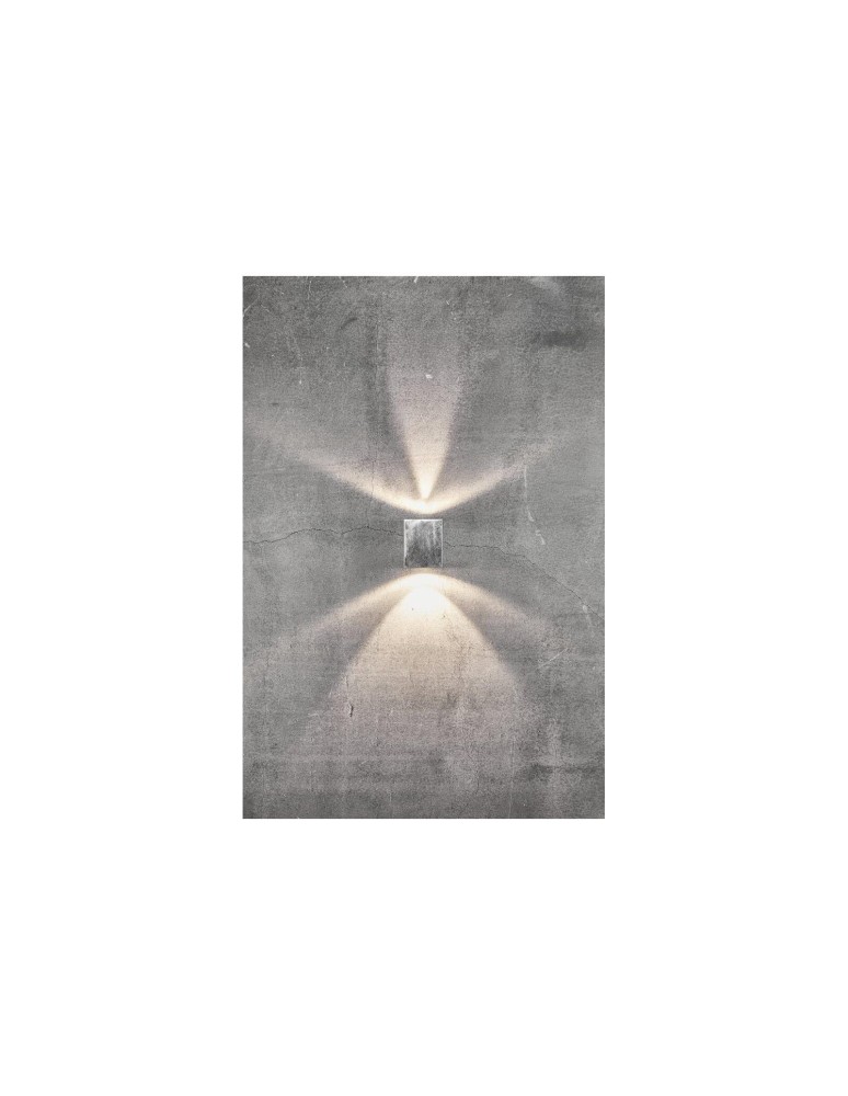 NORDLUX CANTO Lampa Ścienna LED Metal Srebrny 49711031