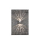 Kinkiety zewnętrzne - NORDLUX CANTO Lampa Ścienna LED Metal Srebrny 49711031 - product 9