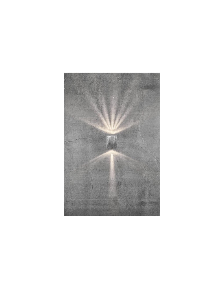 NORDLUX CANTO Lampa Ścienna LED Metal Srebrny 49711031