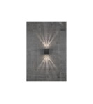 Kinkiety zewnętrzne - NORDLUX CANTO Lampa Ścienna LED Aluminium Czarny 49711003 - product 11