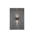 Kinkiety zewnętrzne - NORDLUX CANTO Lampa Ścienna LED Aluminium Czarny 49711003 - product 18