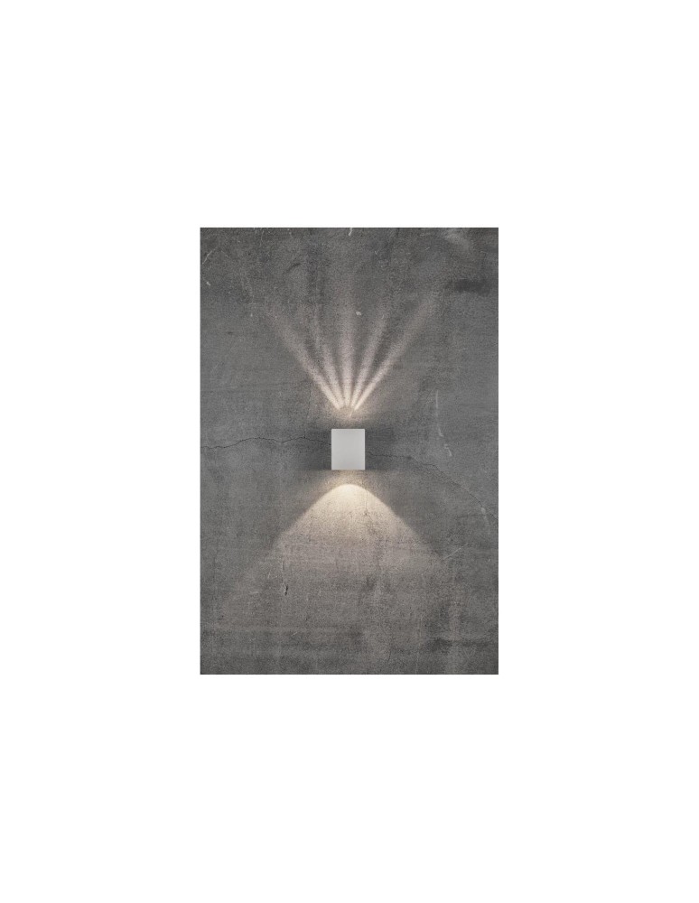 NORDLUX CANTO Lampa Ścienna LED Aluminium Biały 49711001 NORDLUX CANTO Lampa Ścienna LED Aluminium Biały 49711001