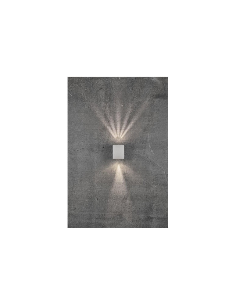 NORDLUX CANTO Lampa Ścienna LED Aluminium Biały 49711001 NORDLUX CANTO Lampa Ścienna LED Aluminium Biały 49711001