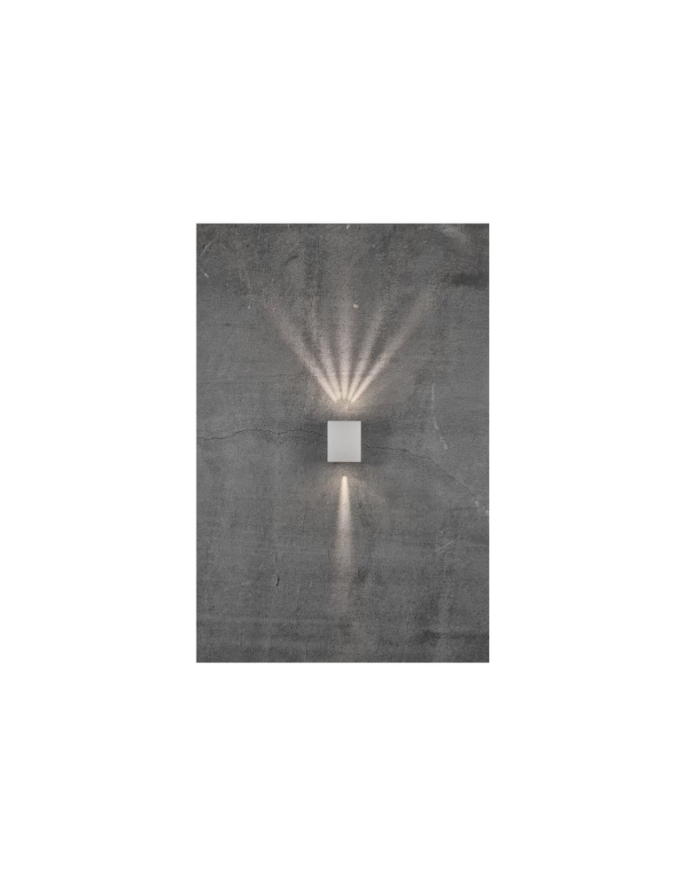 NORDLUX CANTO Lampa Ścienna LED Aluminium Biały 49711001 NORDLUX CANTO Lampa Ścienna LED Aluminium Biały 49711001