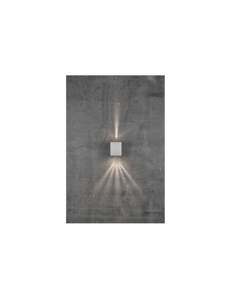NORDLUX CANTO Lampa Ścienna LED Aluminium Biały 49711001 NORDLUX CANTO Lampa Ścienna LED Aluminium Biały 49711001