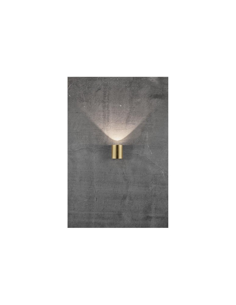 NORDLUX CANTO Lampa Ścienna LED Mosiądz Mosiądz 49701035 NORDLUX CANTO Lampa Ścienna LED Mosiądz Mosiądz 49701035