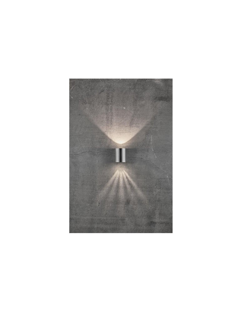 NORDLUX CANTO Lampa Ścienna LED Stal nierdzewna 49701034 NORDLUX CANTO Lampa Ścienna LED Stal nierdzewna 49701034