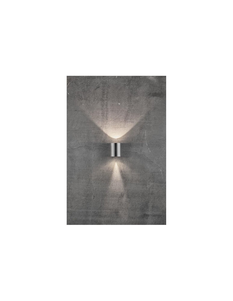 NORDLUX CANTO Lampa Ścienna LED Stal nierdzewna 49701034 NORDLUX CANTO Lampa Ścienna LED Stal nierdzewna 49701034