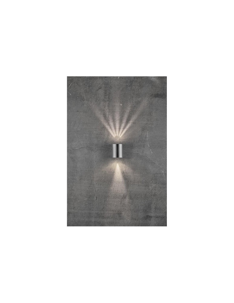 NORDLUX CANTO Lampa Ścienna LED Stal nierdzewna 49701034 NORDLUX CANTO Lampa Ścienna LED Stal nierdzewna 49701034