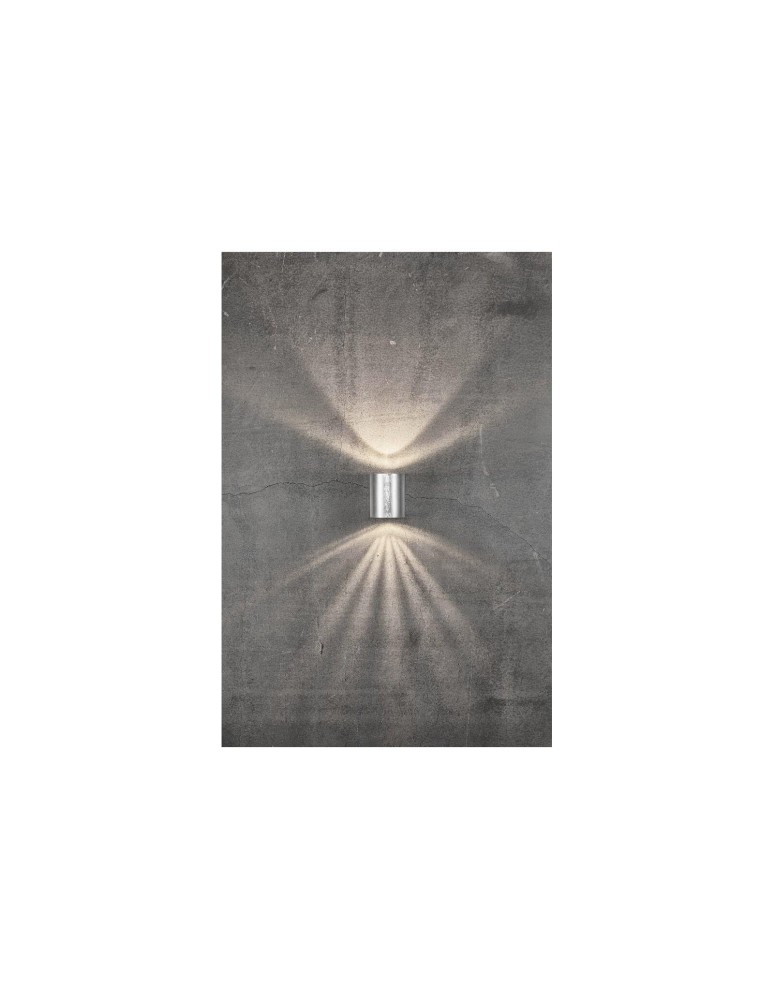 NORDLUX CANTO Lampa Ścienna LED Metal Srebrny 49701031 NORDLUX CANTO Lampa Ścienna LED Metal Srebrny 49701031
