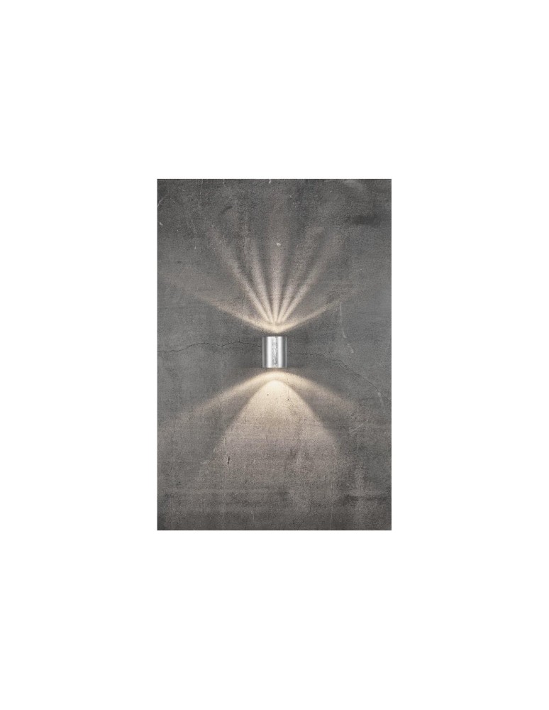NORDLUX CANTO Lampa Ścienna LED Metal Srebrny 49701031 NORDLUX CANTO Lampa Ścienna LED Metal Srebrny 49701031