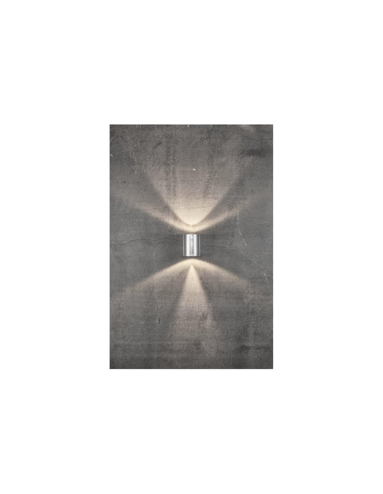 NORDLUX CANTO Lampa Ścienna LED Metal Srebrny 49701031 NORDLUX CANTO Lampa Ścienna LED Metal Srebrny 49701031