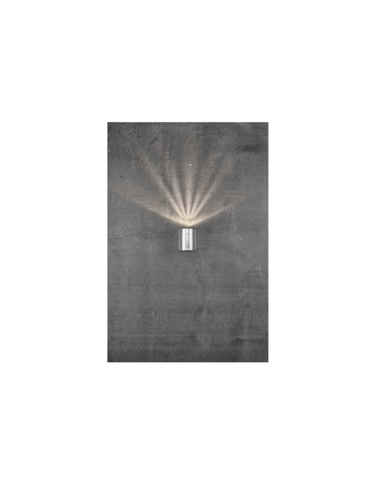 NORDLUX CANTO Lampa Ścienna LED Metal Srebrny 49701031 NORDLUX CANTO Lampa Ścienna LED Metal Srebrny 49701031