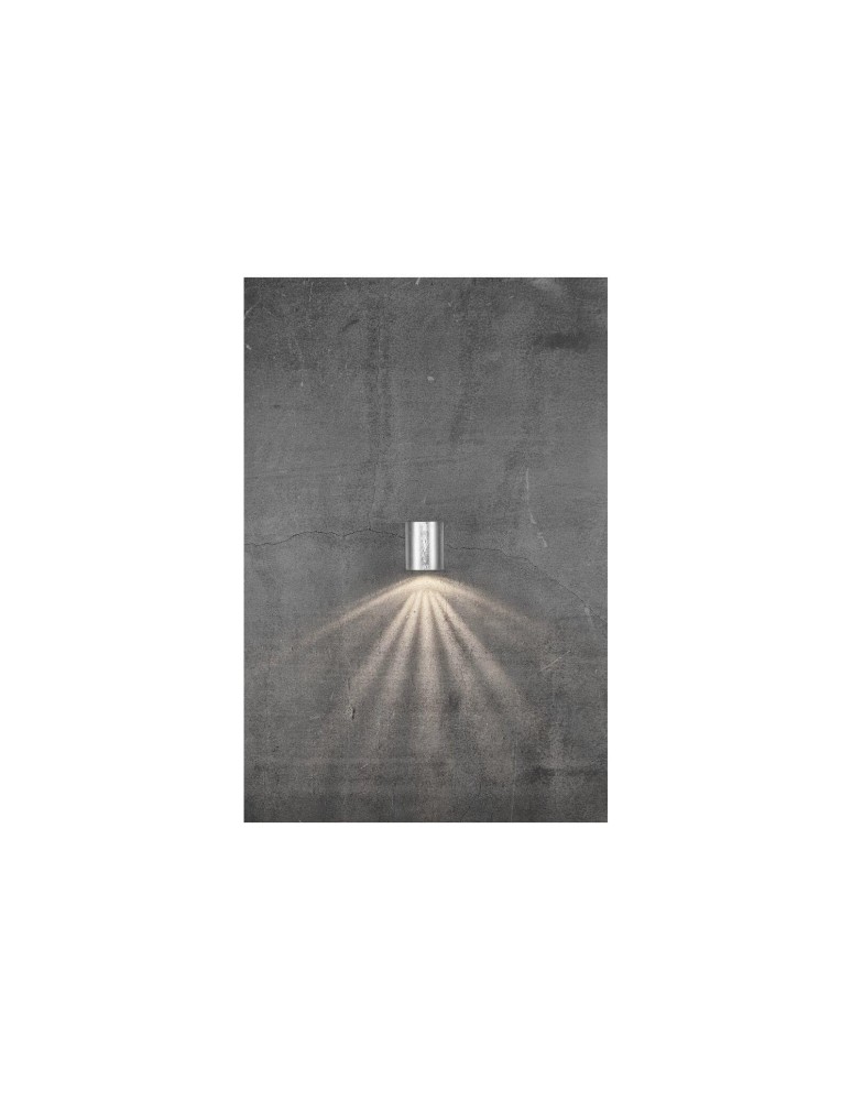 NORDLUX CANTO Lampa Ścienna LED Metal Srebrny 49701031 NORDLUX CANTO Lampa Ścienna LED Metal Srebrny 49701031