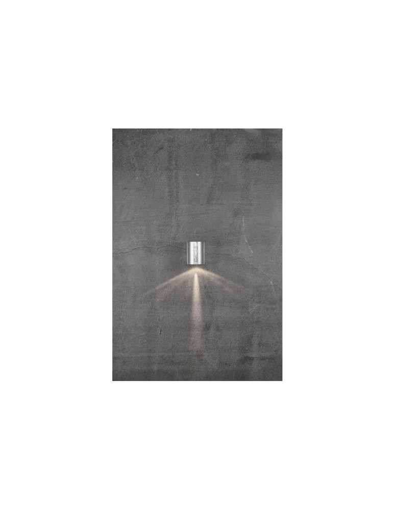 NORDLUX CANTO Lampa Ścienna LED Metal Srebrny 49701031 NORDLUX CANTO Lampa Ścienna LED Metal Srebrny 49701031