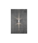 NORDLUX CANTO Lampa Ścienna LED Metal Srebrny 49701031 NORDLUX CANTO Lampa Ścienna LED Metal Srebrny 49701031