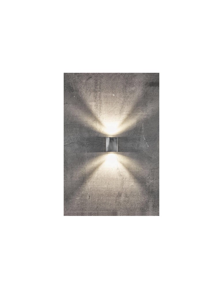 NORDLUX CANTO Lampa Ścienna LED Metal Srebrny 49701031 NORDLUX CANTO Lampa Ścienna LED Metal Srebrny 49701031