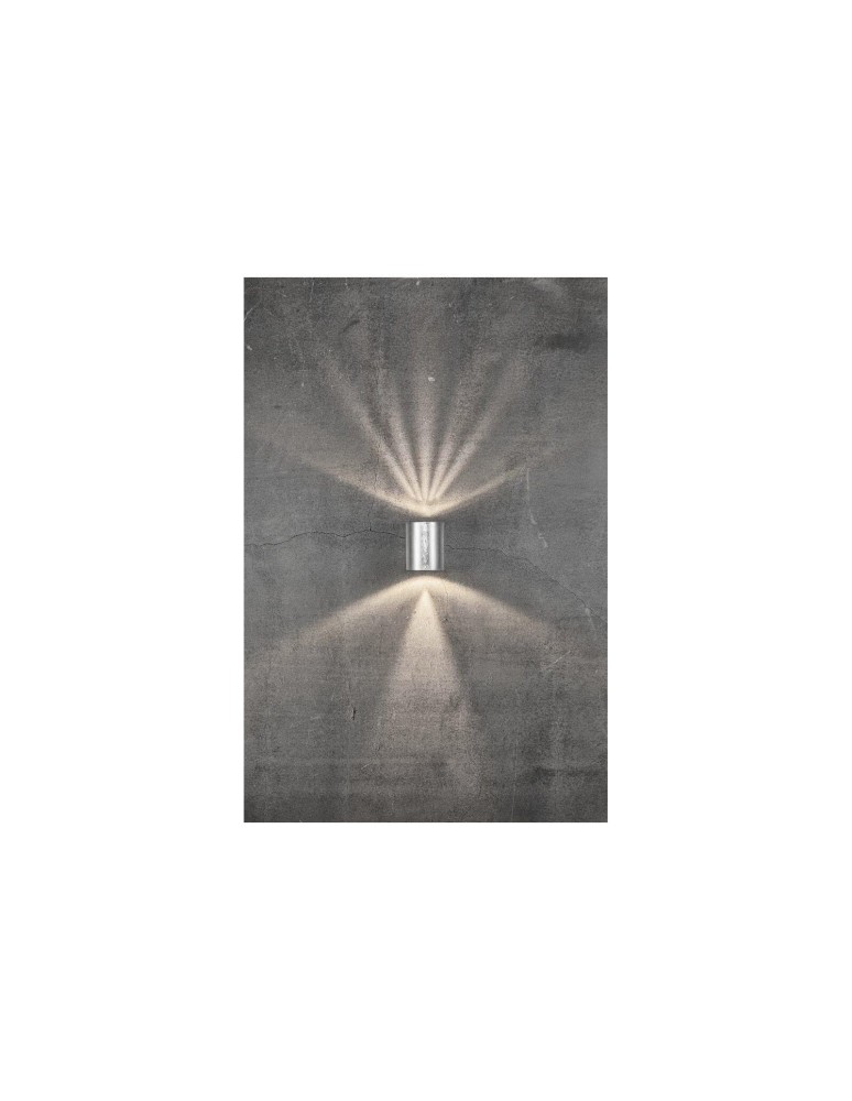 NORDLUX CANTO Lampa Ścienna LED Metal Srebrny 49701031 NORDLUX CANTO Lampa Ścienna LED Metal Srebrny 49701031