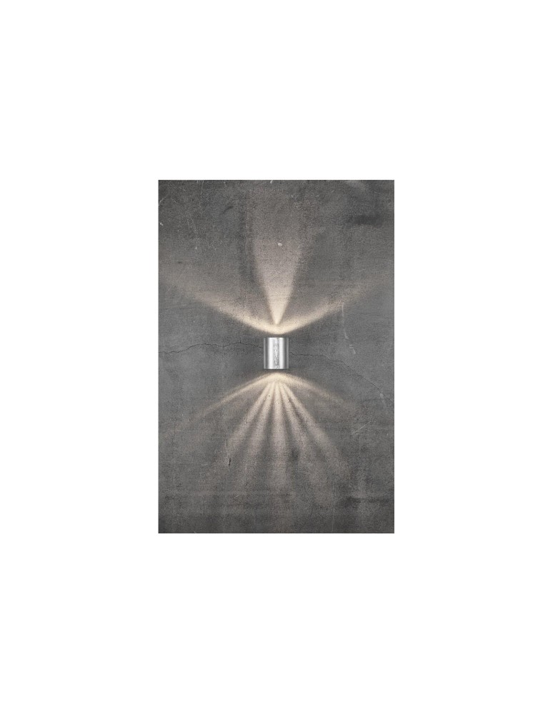 NORDLUX CANTO Lampa Ścienna LED Metal Srebrny 49701031 NORDLUX CANTO Lampa Ścienna LED Metal Srebrny 49701031