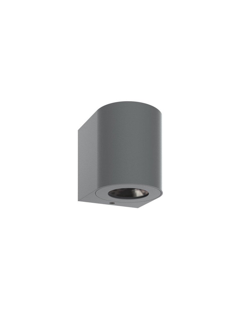NORDLUX CANTO Lampa Ścienna LED Aluminium Szary 49701010 NORDLUX CANTO Lampa Ścienna LED Aluminium Szary 49701010
